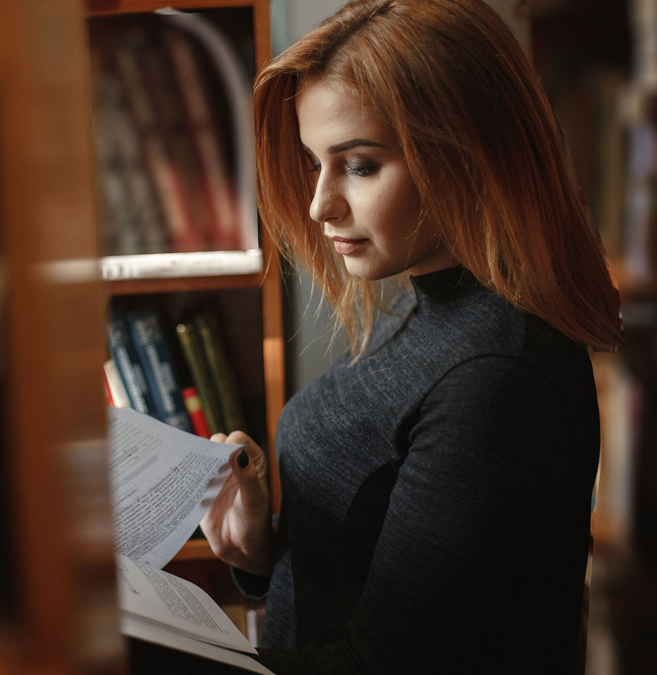 Library researcher